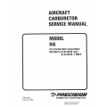 MSA Aircraft Carburetor Service Manual model HA numbers A10-5045 and A10-5045-1